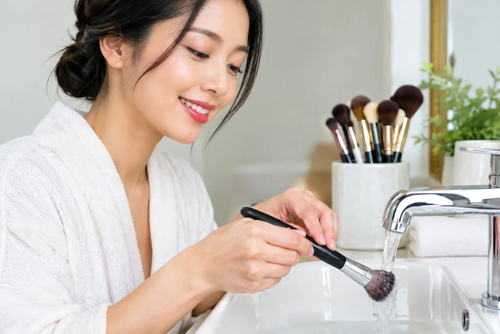 How to Wash Makeup Brushes for a Flawless Glow
