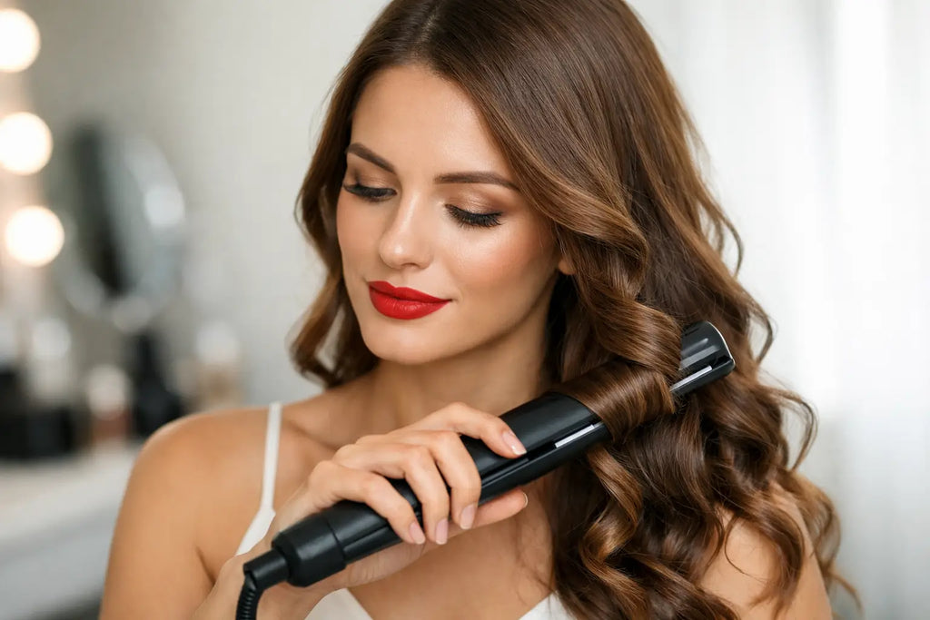How to Curl Hair With Flat Iron Easily