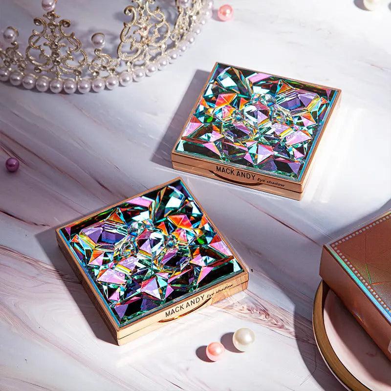 Aqua Glow Waterproof Nine - Color Eyeshadow Makeup Forever Palette - Glowup