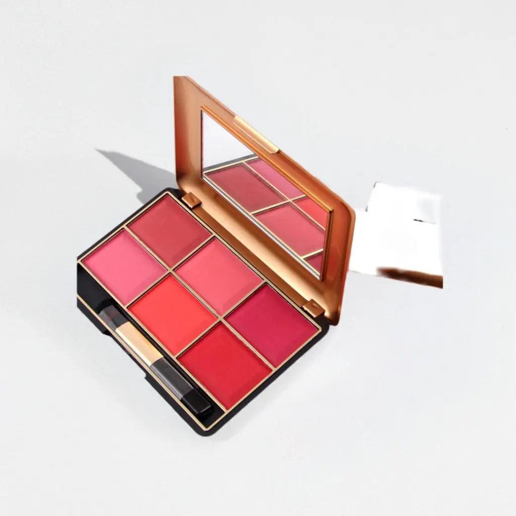 Blush Bloom Six - Color Blush Makeup Forever Palette - Glowup