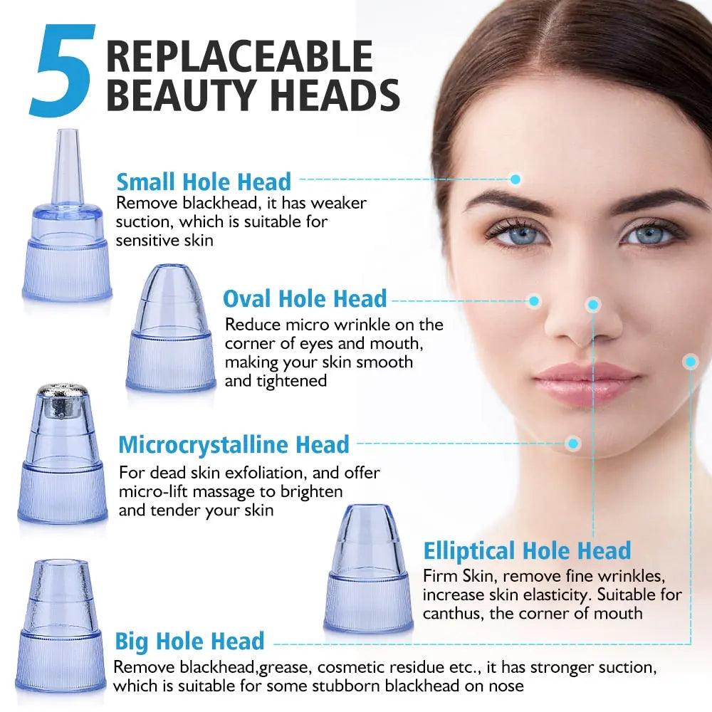 Clear Pore Electric Black head Remover - Glowup