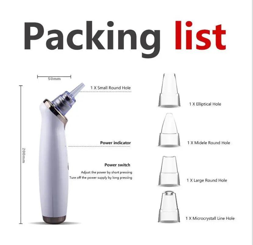 Clear Pore Electric Black head Remover - Glowup