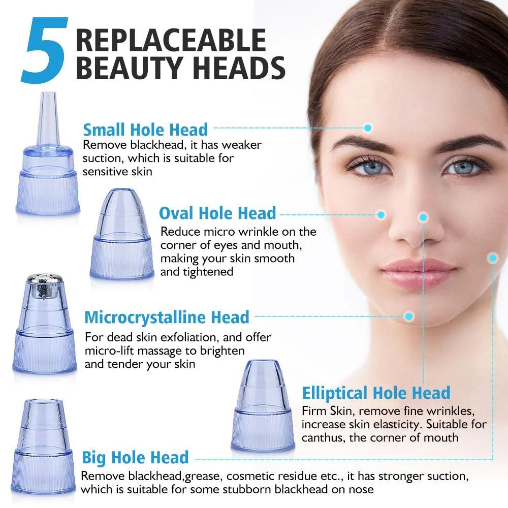 ClearPore Electric Blackhead Remover - Glowup