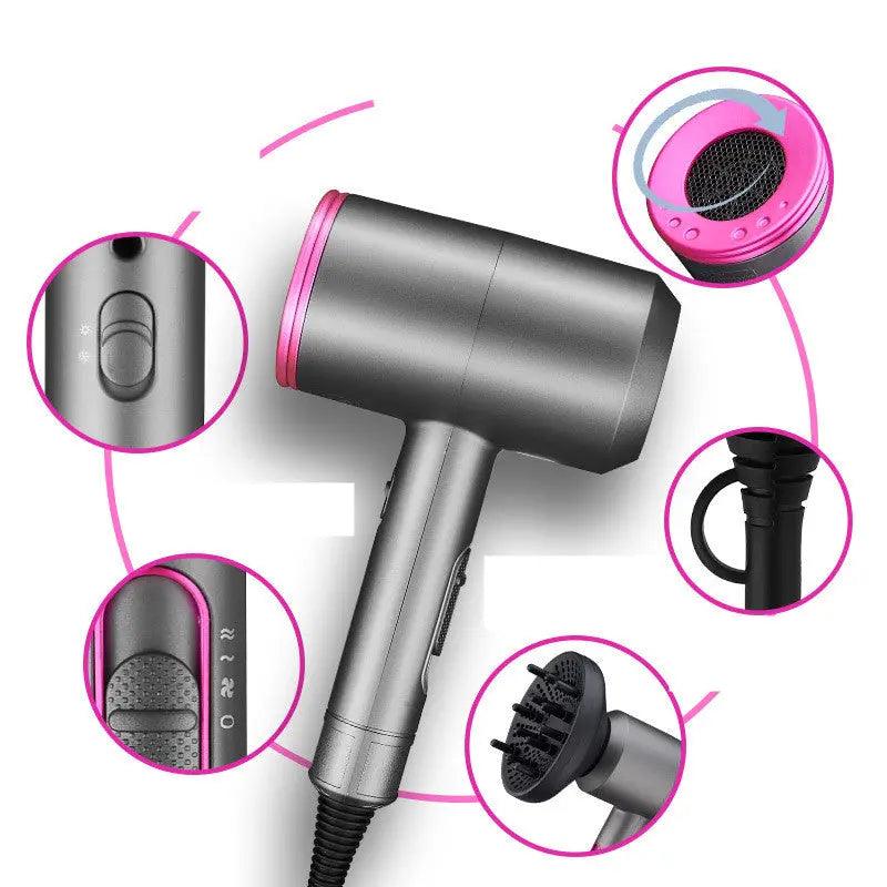 DryStyle Ionic Hair Dryer - Glowup