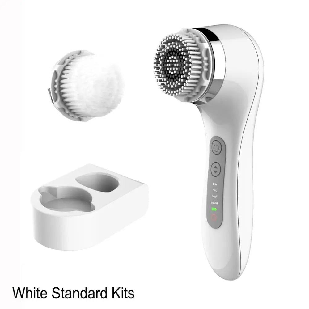 Electric Facial Cleansing Brush | Deep Pore Cleaning - Glowup - Glowup