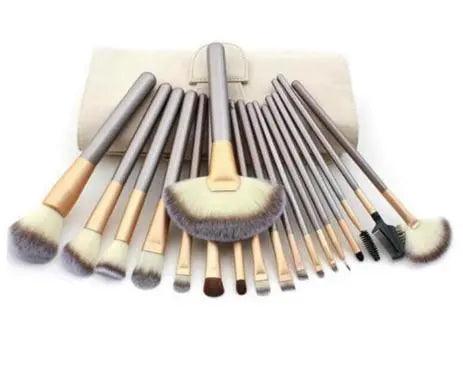 Professional makeup brush set