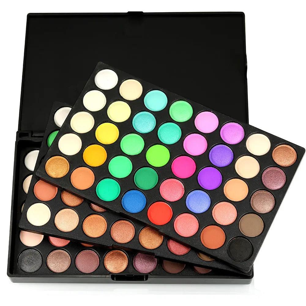 Spectrum Glow 120 - Color Eye Shadow Makeup Forever Palette - Glowup